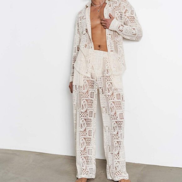 NWOT ORTTU Garson Pants.  SZ M - Picture 1 of 10